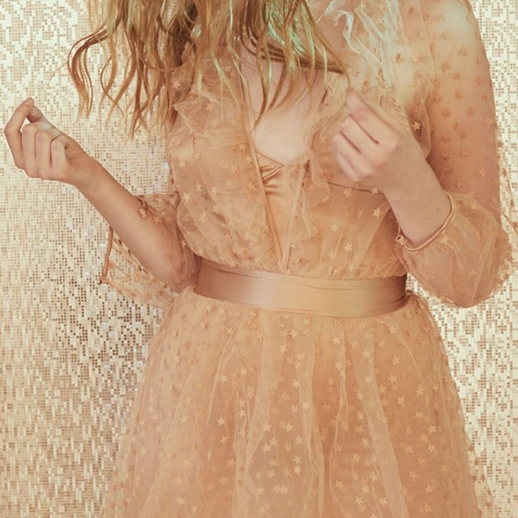 For Love And Lemons All That Glitters Mini Dress - Picture 5 of 6